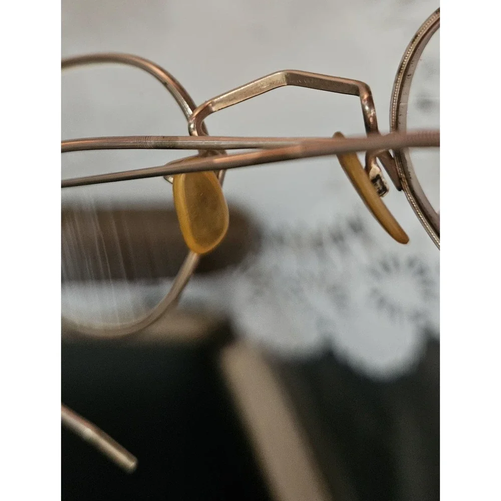 Antique 12K Gold Filled Spectacles Eye Glasses W Case